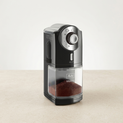 Melitta Molino Electric Burr Coffee Grinder : Black